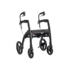 Die moderne Hausfrau Rollator & Rollstuhl Rollz Motion mit Sitz, faltbar Small