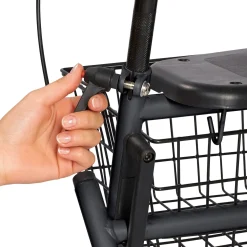Die moderne Hausfrau Rollator Actimo Basic, klappbar anthrazit
