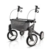 Die moderne Hausfrau Rollator Olympos ATR S, faltbar, mit Tasche schwarz