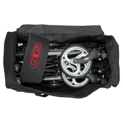 Die moderne Hausfrau Rollator Transporttasche mit Rollen