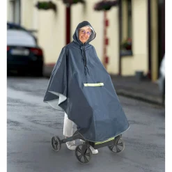 Die moderne Hausfrau Rollator-Regencape + Gratis Aufbewahrungstasche