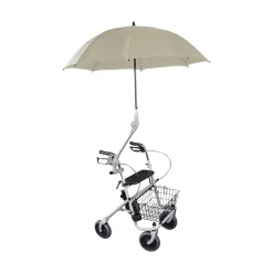 Die moderne Hausfrau Rollatorschirm beige