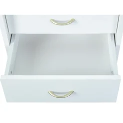 Die moderne Hausfrau Rollcontainer weiß