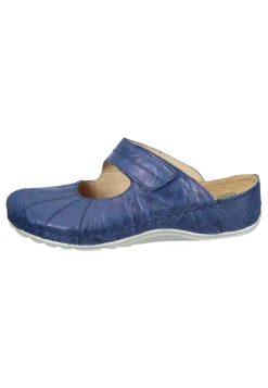 Damen Die moderne Hausfrau SAGUNT Pantoletten blau