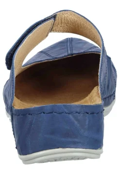 Damen Die moderne Hausfrau SAGUNT Pantoletten blau