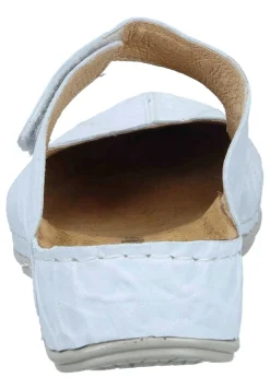 Damen Die moderne Hausfrau SAGUNT Pantoletten hellgrau