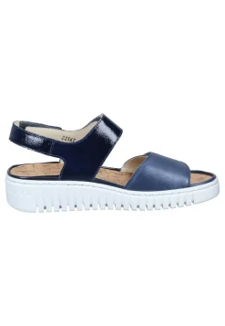 Damen Die moderne Hausfrau Sandalen blau