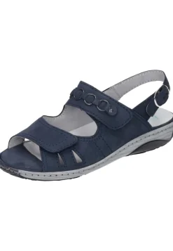 Damen Die moderne Hausfrau Sandalen blau