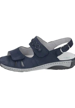 Damen Die moderne Hausfrau Sandalen blau