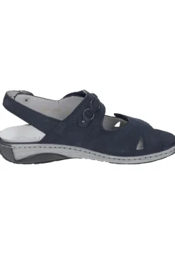Damen Die moderne Hausfrau Sandalen blau