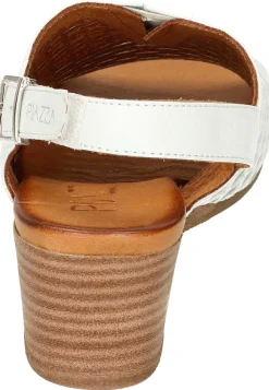 Damen Die moderne Hausfrau Sandalen weiß