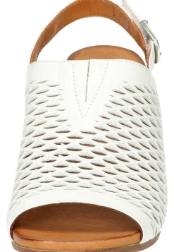 Damen Die moderne Hausfrau Sandalen weiß