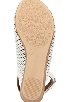 Damen Die moderne Hausfrau Sandalen weiß