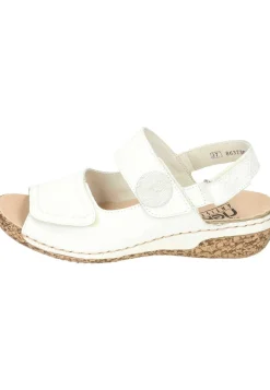 Damen Die moderne Hausfrau Sandalen weiß
