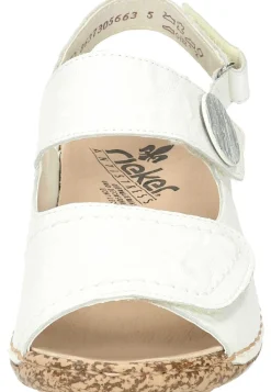 Damen Die moderne Hausfrau Sandalen weiß