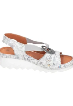 Damen Die moderne Hausfrau Sandalen weiß