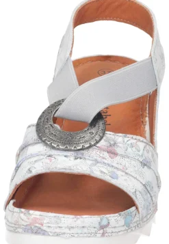 Damen Die moderne Hausfrau Sandalen weiß