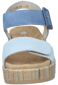 Damen Die moderne Hausfrau Sandaletten blau