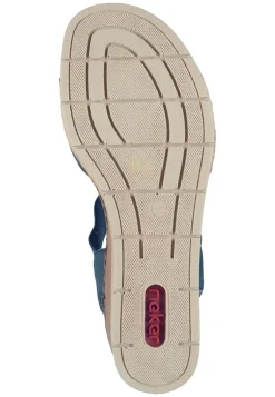 Damen Die moderne Hausfrau Sandaletten blau