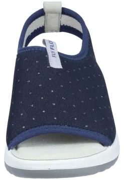 Damen Die moderne Hausfrau Sandaletten blau