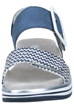 Damen Die moderne Hausfrau Sandaletten blau