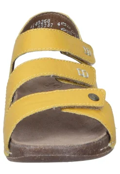Damen Die moderne Hausfrau Sandaletten gelb