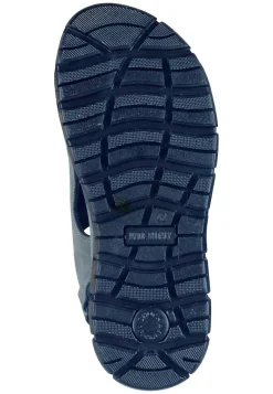 Herren Die moderne Hausfrau Sandaletten grau