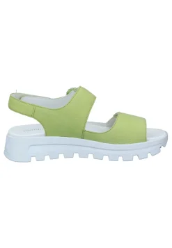 Damen Die moderne Hausfrau Sandaletten hellgrün