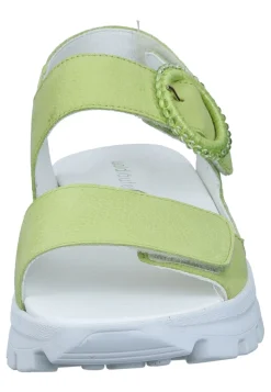 Damen Die moderne Hausfrau Sandaletten hellgrün