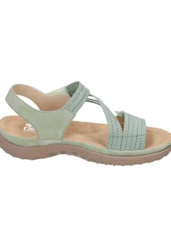 Damen Die moderne Hausfrau Sandaletten hellgrün