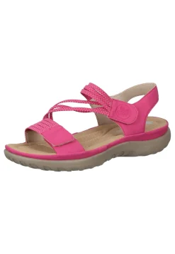 Damen Die moderne Hausfrau Sandaletten pink