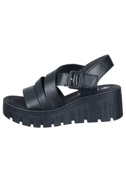 Damen Die moderne Hausfrau Sandaletten schwarz