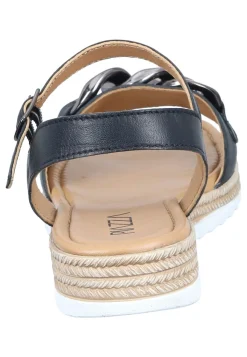 Damen Die moderne Hausfrau Sandaletten schwarz