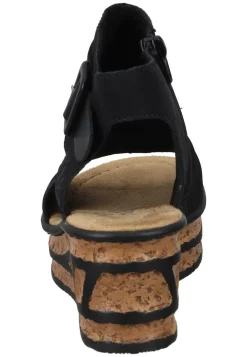 Damen Die moderne Hausfrau Sandaletten schwarz