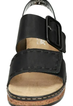 Damen Die moderne Hausfrau Sandaletten schwarz