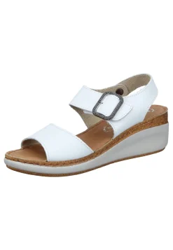 Damen Die moderne Hausfrau Sandaletten weiß