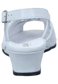 Damen Die moderne Hausfrau Sandaletten weiß