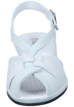 Damen Die moderne Hausfrau Sandaletten weiß