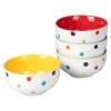 Die moderne Hausfrau Schalen-Set "Kunterbunt", 4 Stück, je 450 ml