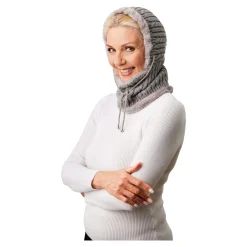 Damen Die moderne Hausfrau Schalmütze „Helen“ grau