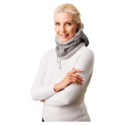 Damen Die moderne Hausfrau Schalmütze „Helen“ grau