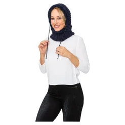 Damen Die moderne Hausfrau Schalmütze „Helen“ marine