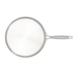 Die moderne Hausfrau Schmorpfanne mit Wabenstruktur, Edelstahl, 26 cm Pfannenhöhe: 8 cm; Volumen: 3,5 l