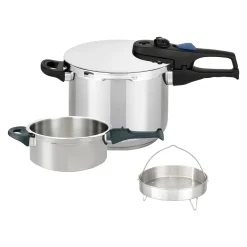 Die moderne Hausfrau Schnellkochtopf-Set "Praktika Plus XL", 5-teilig