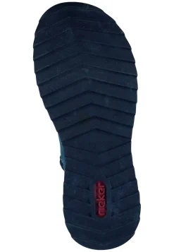 Damen Die moderne Hausfrau Schnürer blau