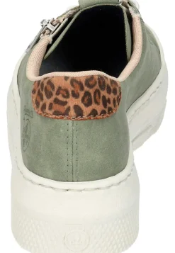 Damen Die moderne Hausfrau Schnürer grün