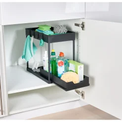 Die moderne Hausfrau Schrank Organizer, ausziehbar