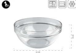 Die moderne Hausfrau Schüssel 17 cm 6-er Set EMPILABLE