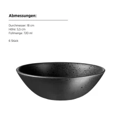 Die moderne Hausfrau Schüssel-Set, Steinzeug Essential