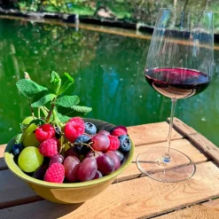 Die moderne Hausfrau Schüssel-Set, Steinzeug Flussufer blau, grün, weiß